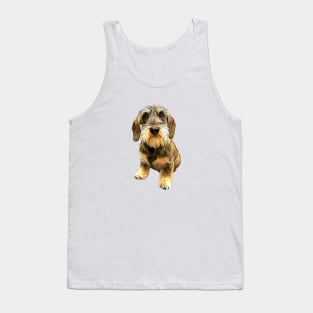 Dachshund Wire Haired Beauty! Tank Top